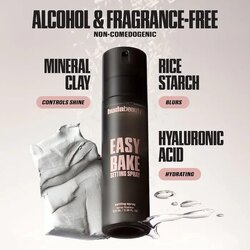 Huda beauty - easy bake blurring setting spray with 16-hour wear 100ml