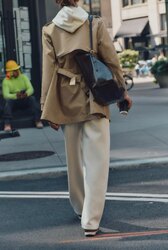 Short trench coat