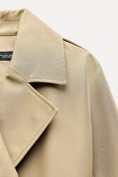 Short trench coat
