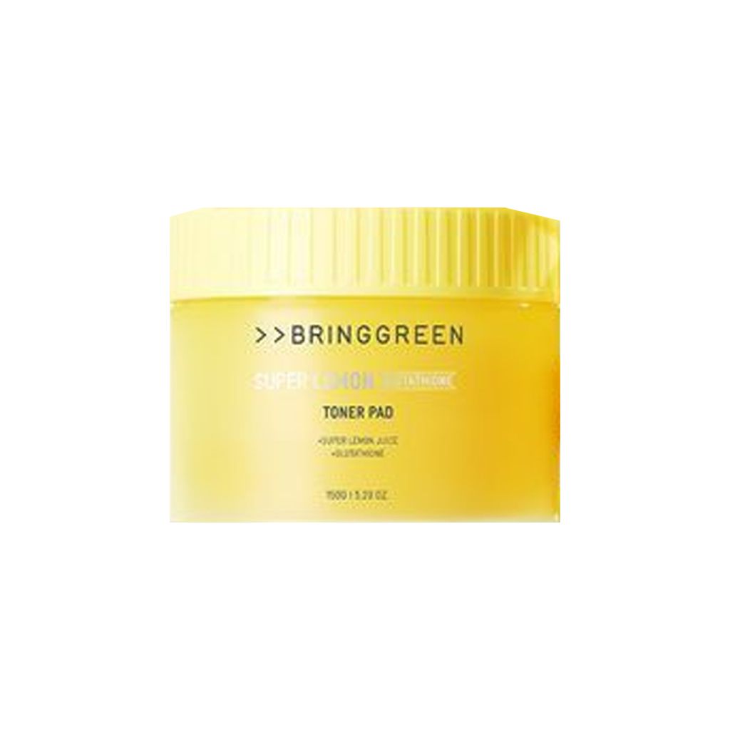 BRING GREEN SUPER LEMON GLUTATHIONE TONER PAD