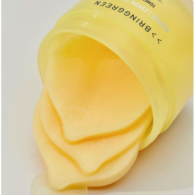 BRING GREEN SUPER LEMON GLUTATHIONE TONER PAD