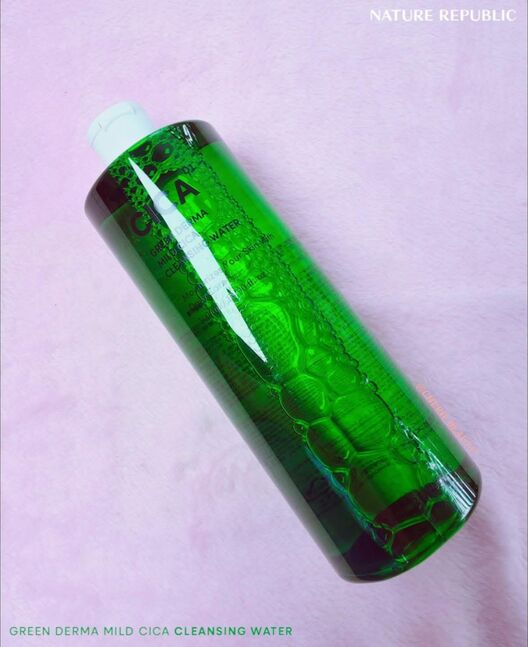 Green derma mild cica cleansing water