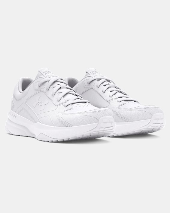 UA W Edge LTHR-WHT