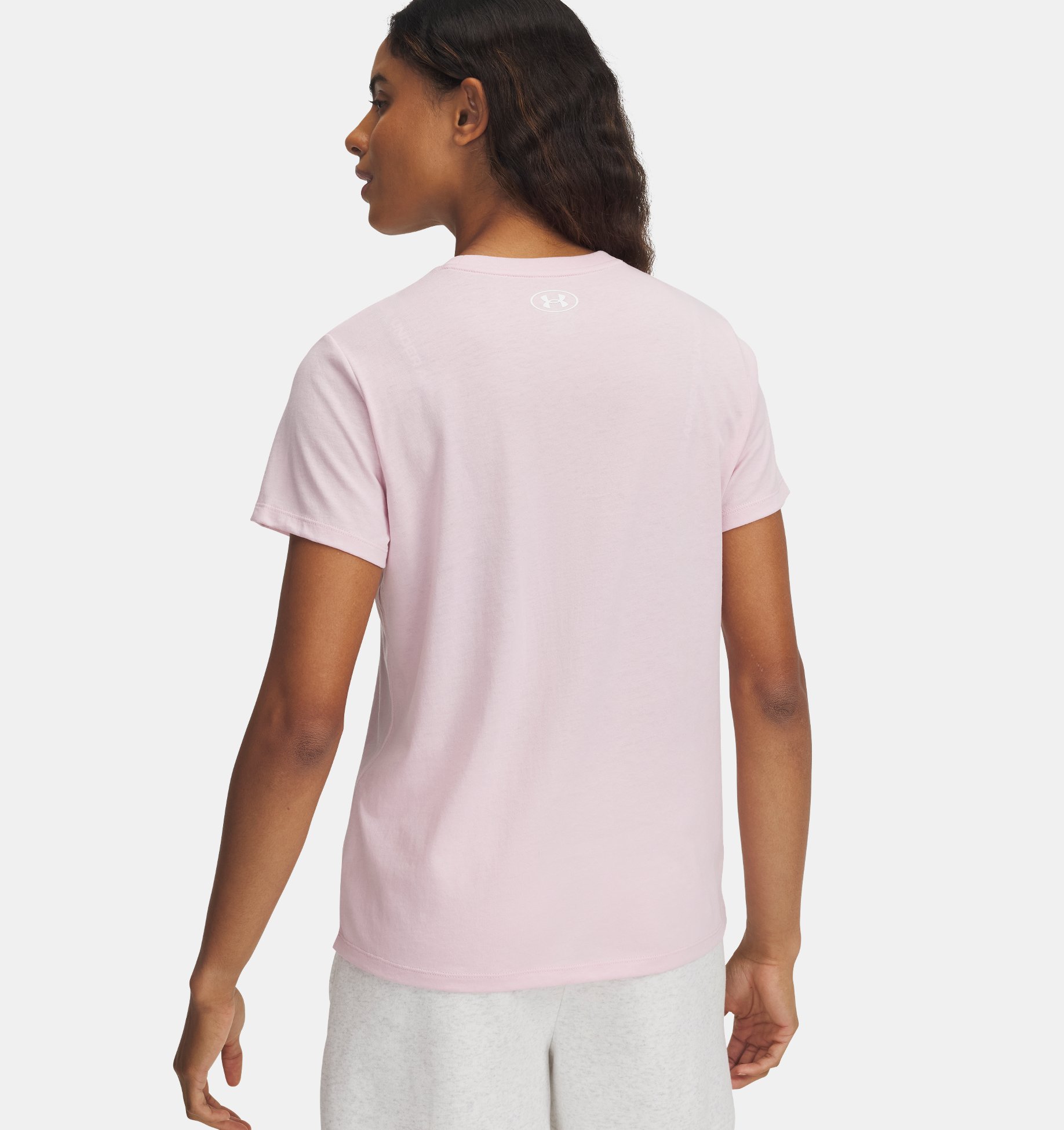 UA Rival Outline SS-PNK