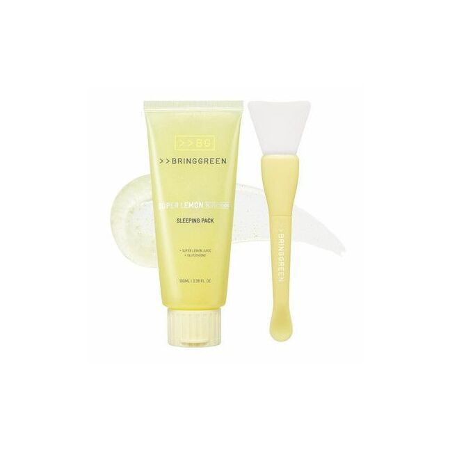 BRING GREEN SUPER LEMON GLUTATHIONE SLEEPING PACK 100ML SET