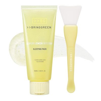 BRING GREEN SUPER LEMON GLUTATHIONE SLEEPING PACK 100ML SET