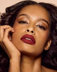 Fenty icon velvet liquid lipstick color: the mvp - blue red