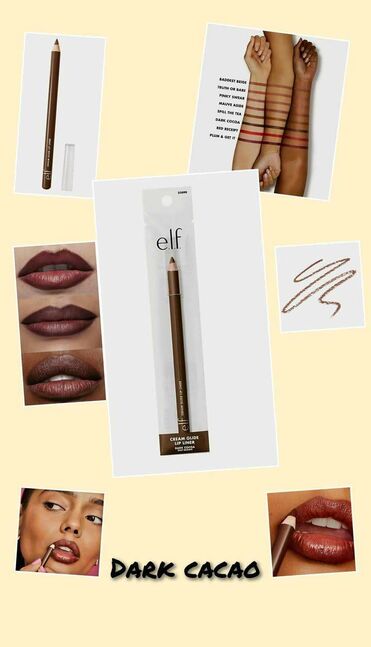 Elf cream glide lip liner /dark cacao/- уруул хүрээлэгч 