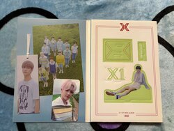 X1 bisang ver задалсан албум minhee poca