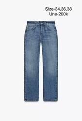 Zw collection straight high-waist jeans