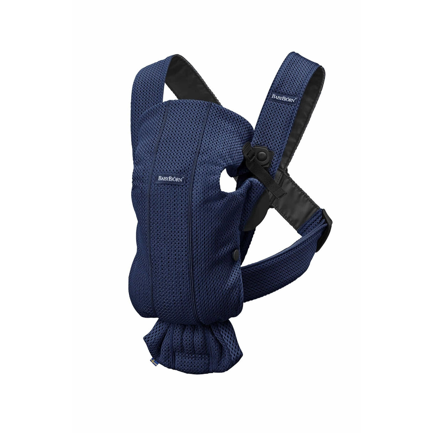 BJ Baby Carrier Mini, Dark blue, 3D Mesh | Үүргэвч мини хар хөх 0-12сар 