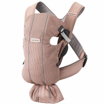 BJ Baby Carrier Mini. Dusty Pink. 3D Mesh | Үүргэвч мини гүн ягаан 0-12сар 