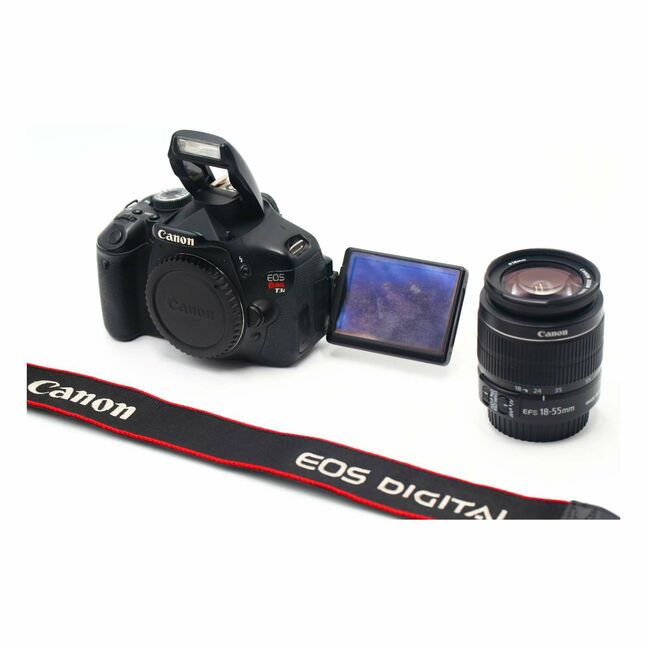 Canon rebel t3i + 18-55