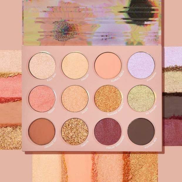 Colourpop брендийн heavy petal  12 өнгийн нүдний тень