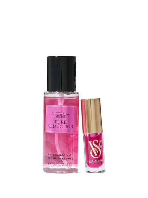 Vistoria secret body mist lip golss set