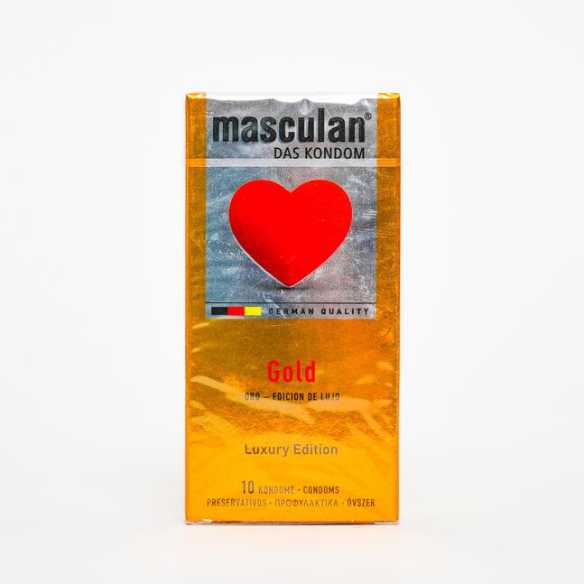 Бэлгэвч Masculan Gold №10