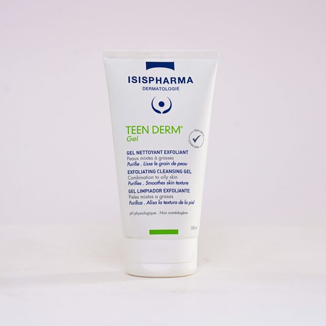 Isispharma Teenderm 150мл - Холимог арьсны гуужуулагчтай цэвэрлэгч гель