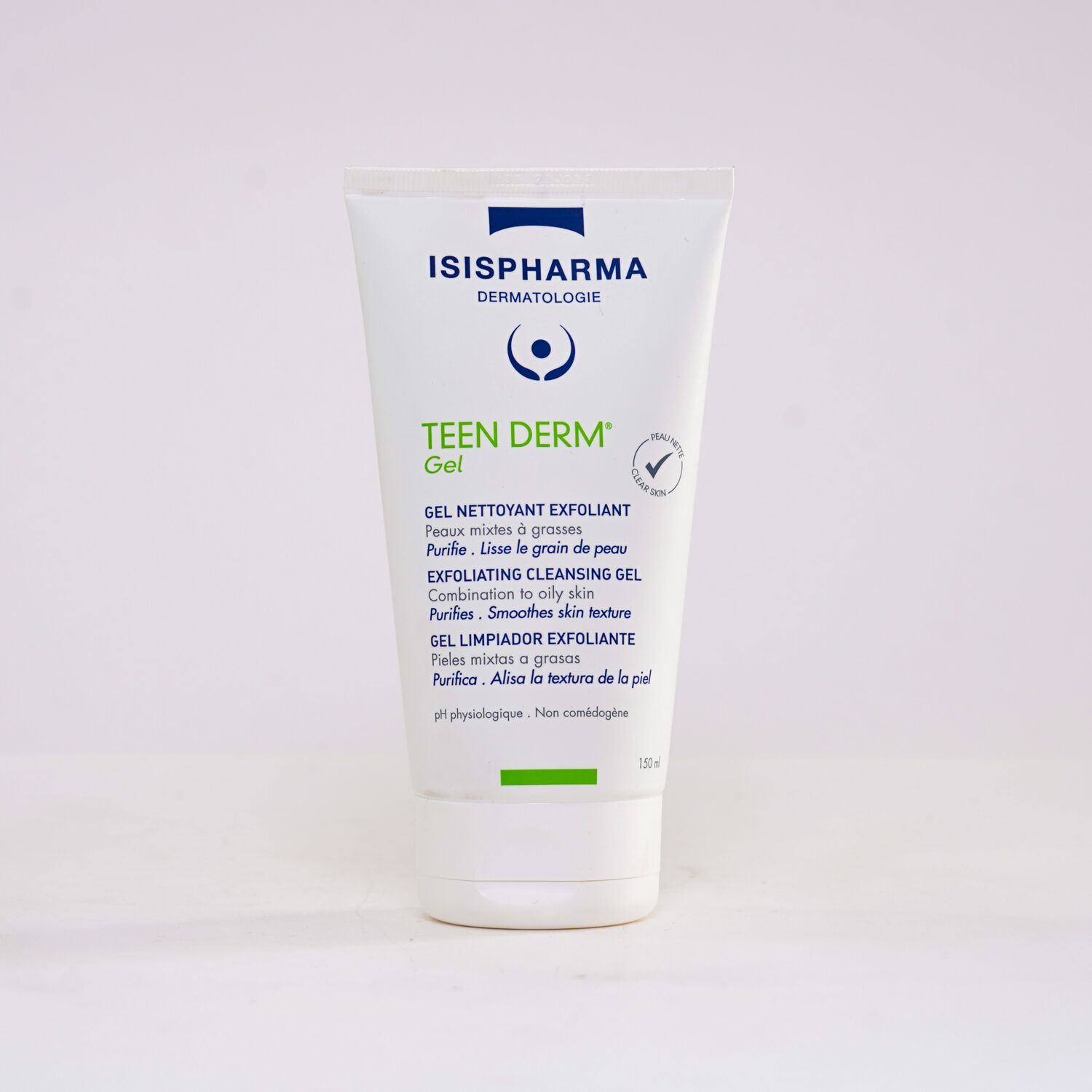 Isispharma Teenderm 150мл - Холимог арьсны гуужуулагчтай цэвэрлэгч гель
