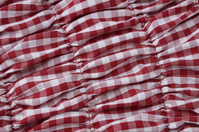 Red summer bikini two piece set