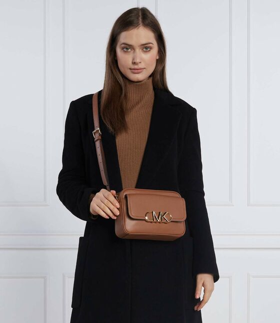 Michael kors parker medium leather crossbody bag