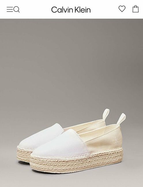 Calvin klein espadrilles 1000%original from germany 
