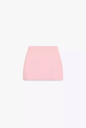 Knit short sleeve top knit mini skirt