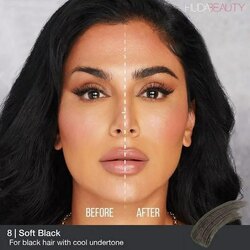 Huda beauty - #bombbrows full ‘n fluffy volumizing fiber gel full size