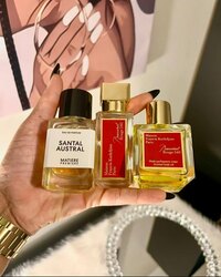 Bacaratt rouge 540 scented body oil 70ml