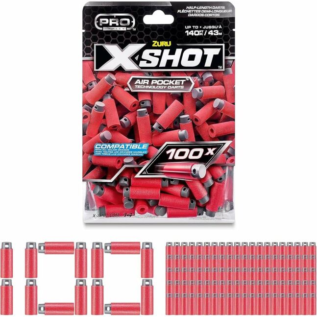 X-SHOT Dart Refill - 100ш Нэмэлт сум