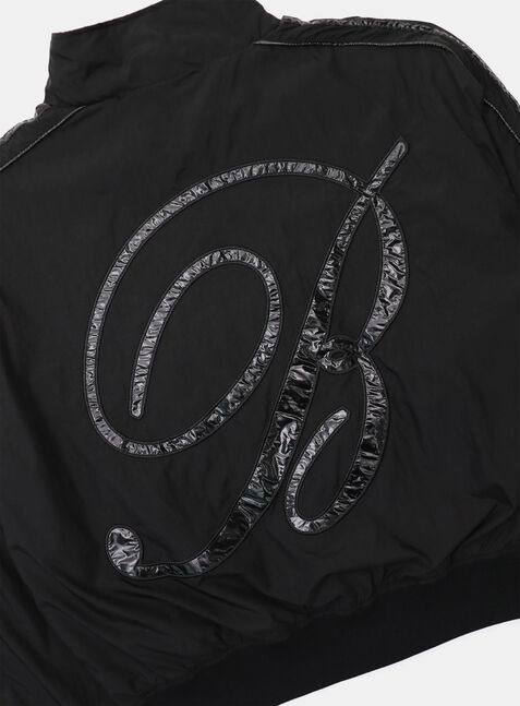 ◆BADBLOOD◆ Dark Billy Nylon Track Jacket Black w-jkt25-006 Dark Billy Nylon Track Jacket - Black