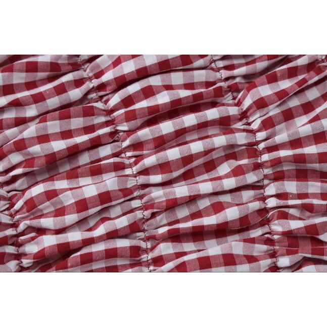 Red summer bikini two piece set