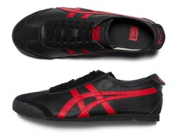Onitsuka black&red