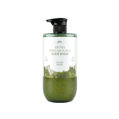 plu Aroma Perfume Scrub Body Wash Woody Green