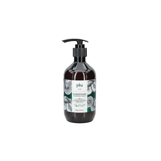 plu Scrub Wash Grapefruit Peach