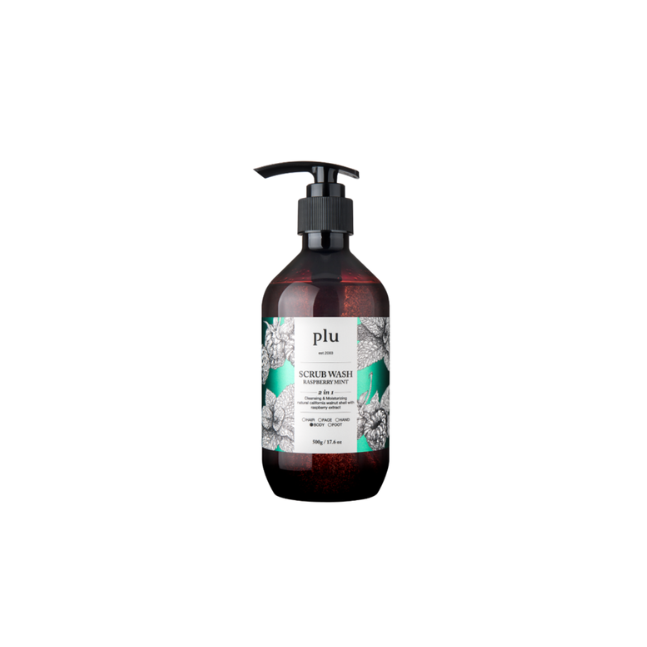 plu Scrub Wash Raspberry Mint