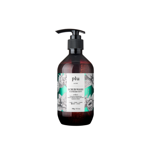 plu Scrub Wash Raspberry Mint