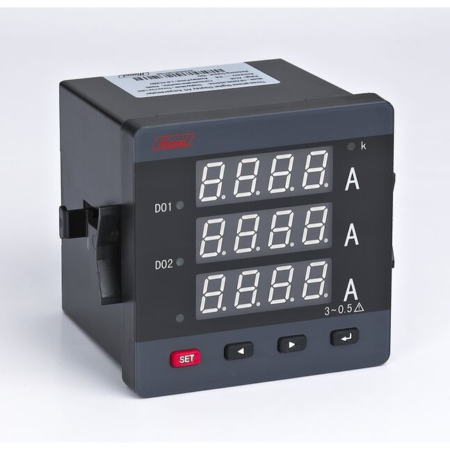 Multi-function meter, HP606, AC, 72 72, programmable, three-phase, LCD display, 600 V, 5 A