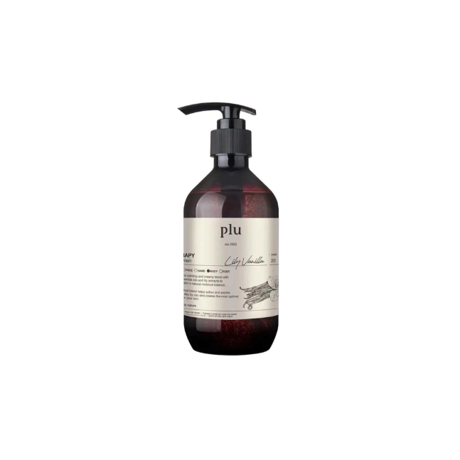 plu Therapy Body Wash Lily Vanilla