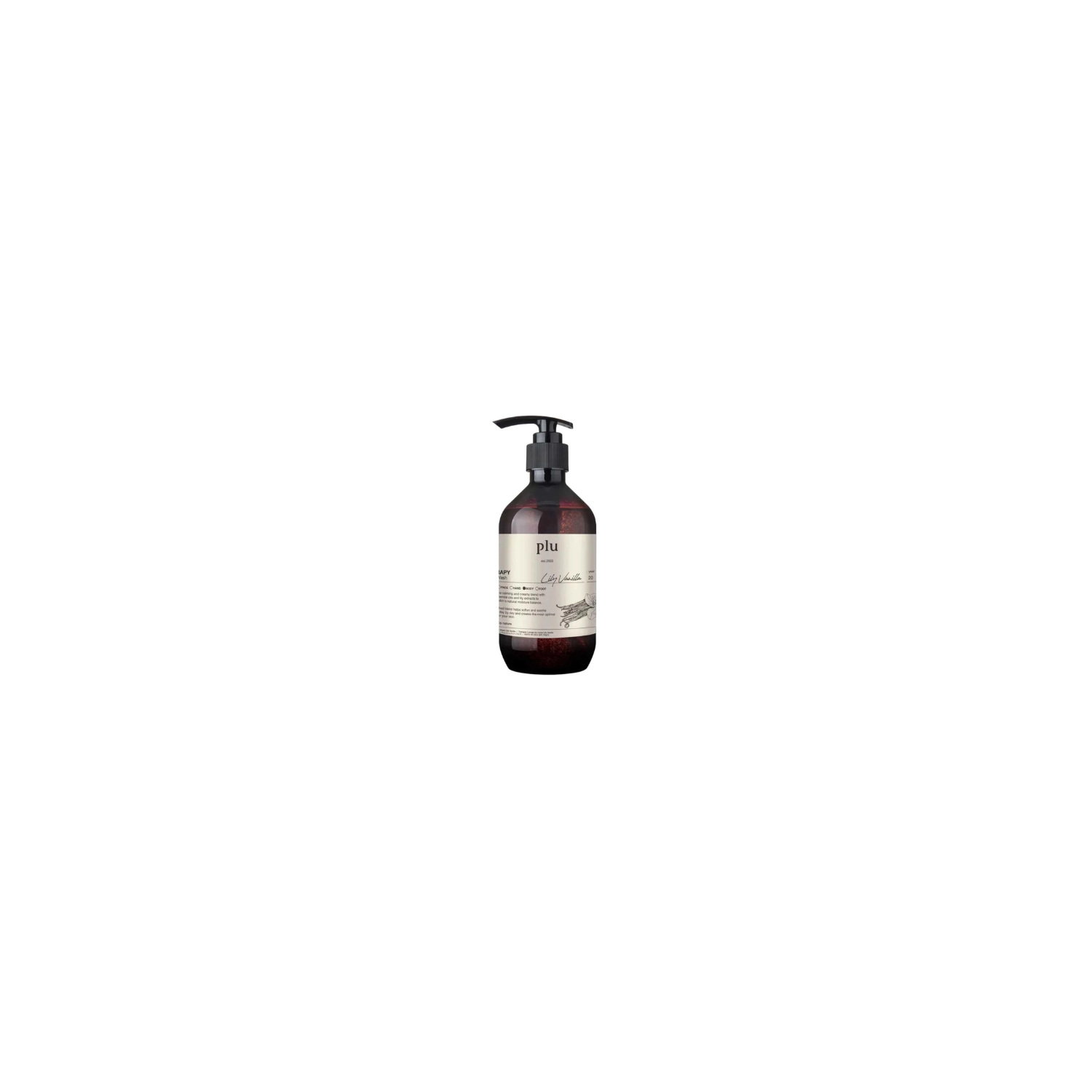 plu Therapy Body Wash Lily Vanilla