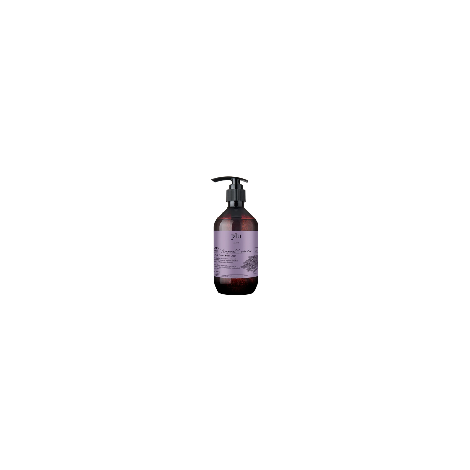 plu Therapy Body Wash Bergamot Lavender