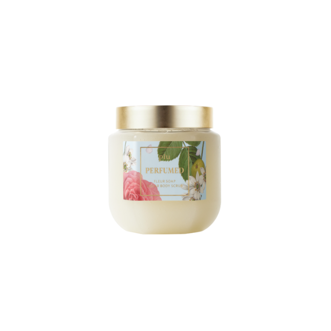 plu Perfumed Sugar Body Scrub Fleur Soap