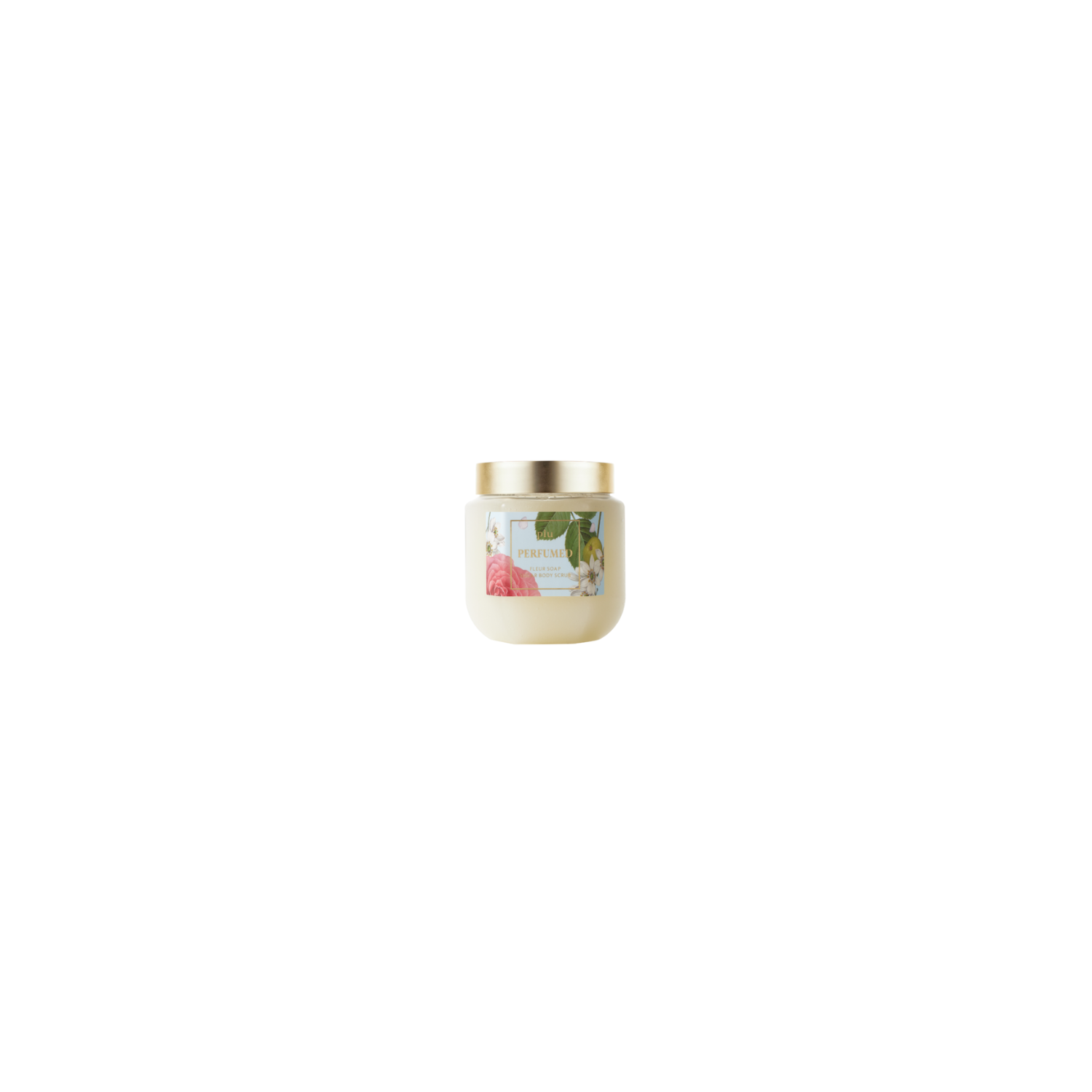 plu Perfumed Sugar Body Scrub Fleur Soap