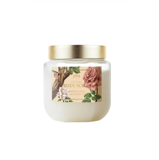 plu Perfumed Sea Salt Body Scrub Woody Floral