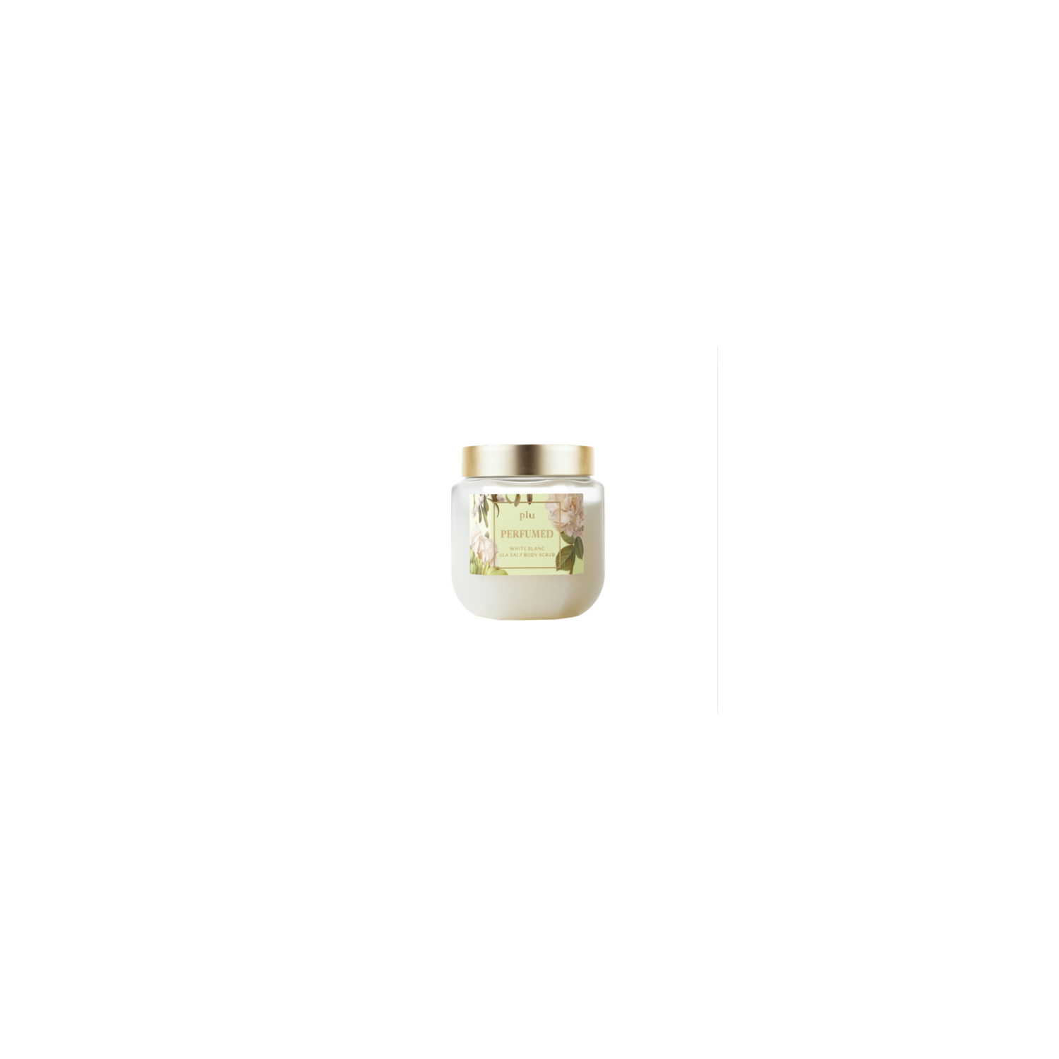 plu Perfumed Sea Salt Body Scrub White Blanc