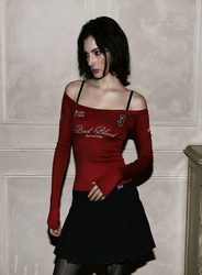 ★BADBLOOD★ SAINT BLOOD OFF SHOULDER TOP BADBLOOD