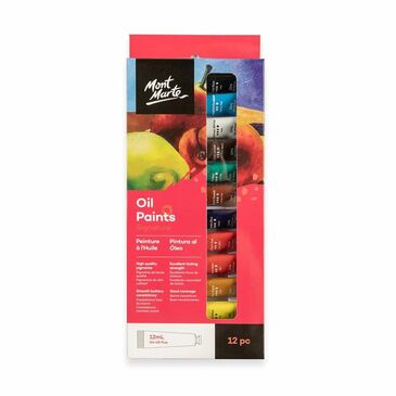 MM Oil Paint Set 12pc x 12ml