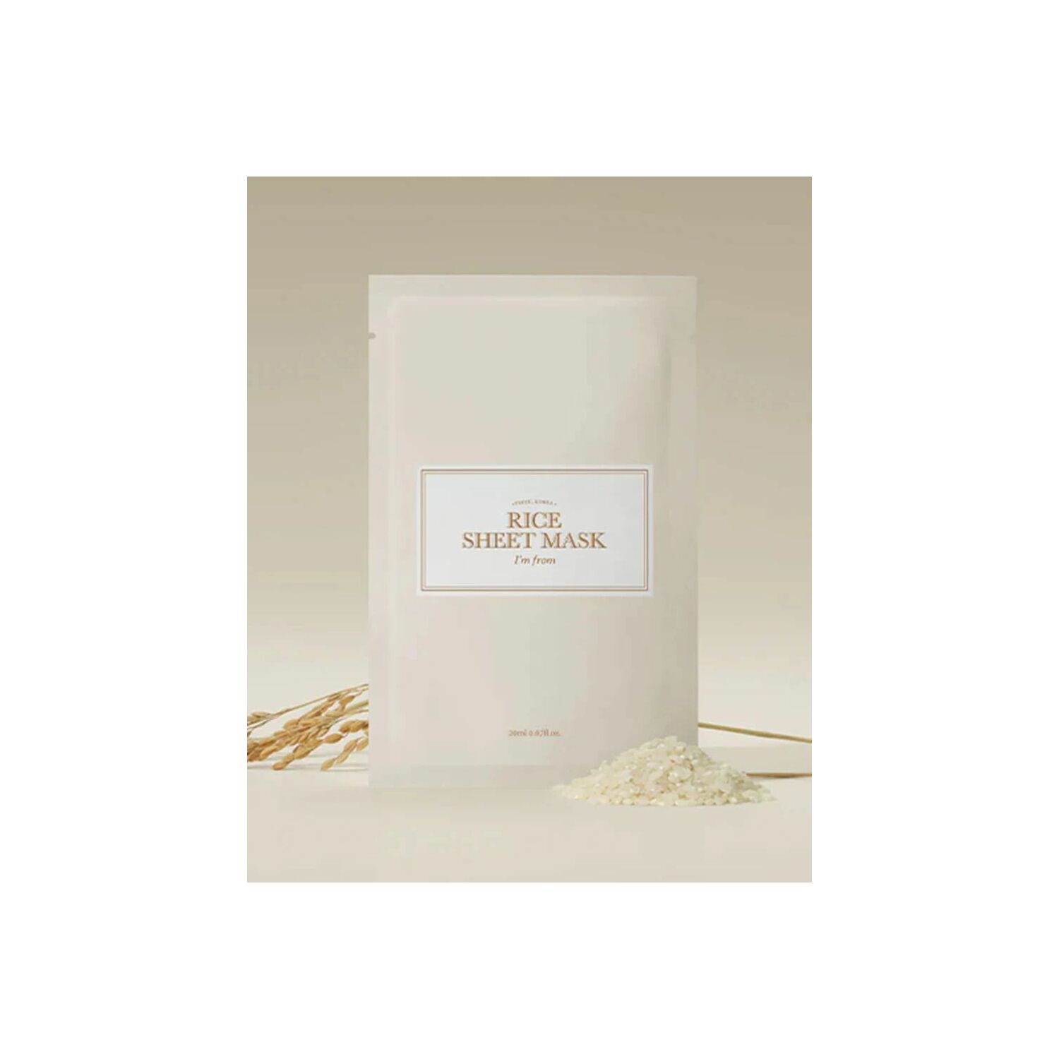 Rice Sheet Mask 