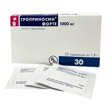 Гроприносин Форте мөхлөг 1000мг №30