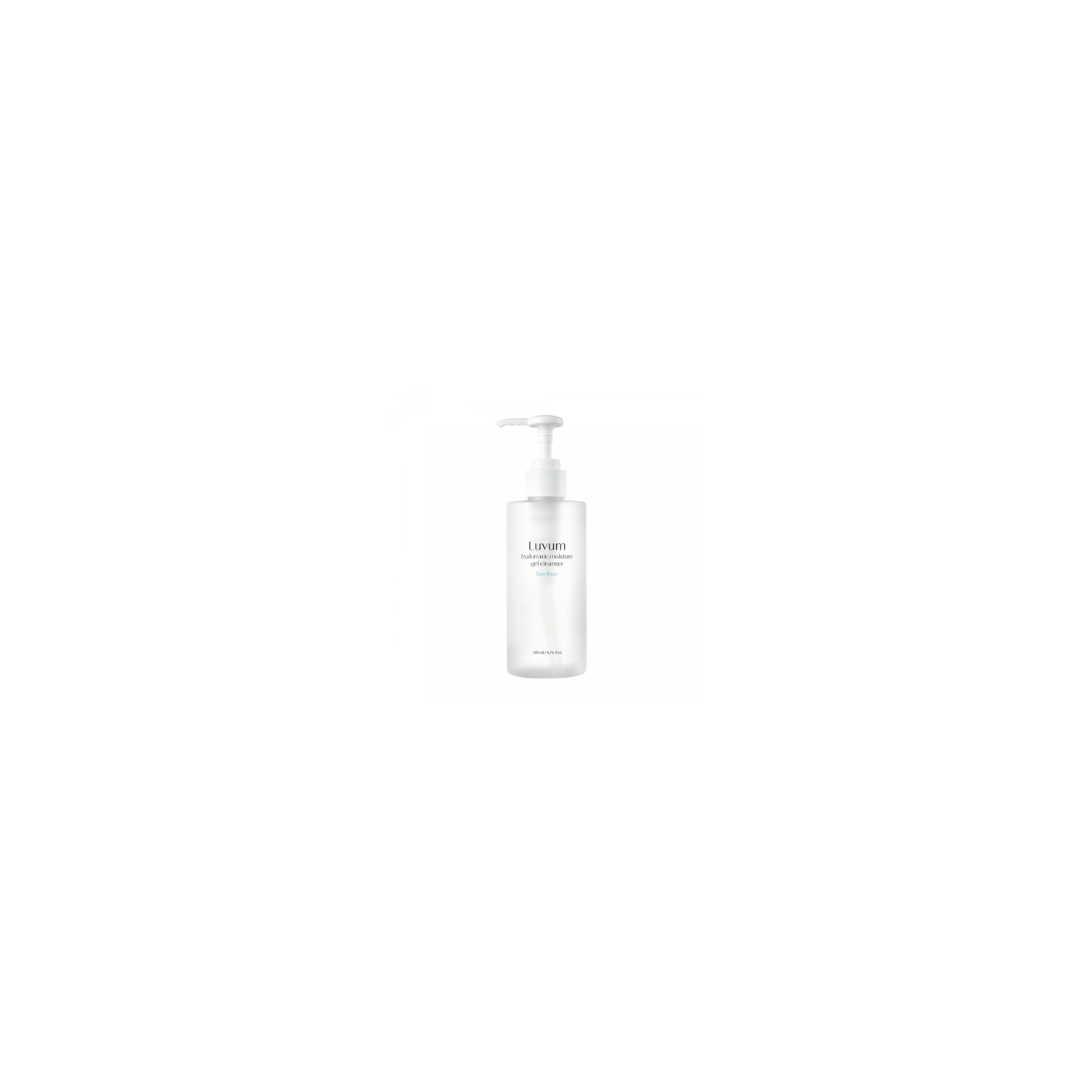 LUVUM BAMBOO HYALURONIC MOISTURE GEL CLEANSER