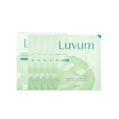 LUVUM Green Citrus Vitamin C Gel Mask Plus 5pc/Box- НОГООН ЦИТРУС ВИТАМИН Ц ГЕЛ МАСК